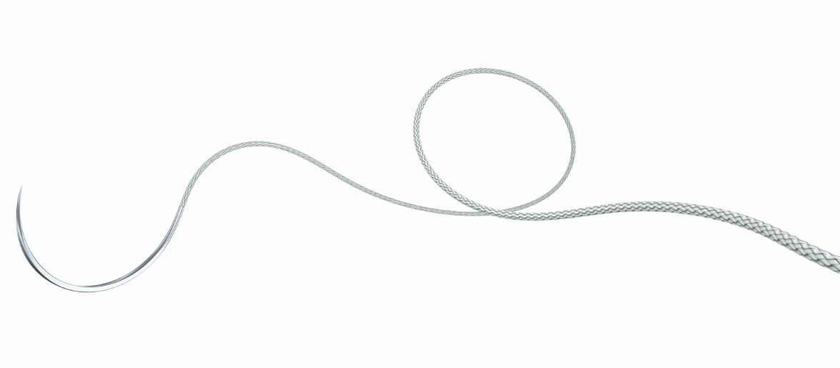 NOVOSYN безбарвний, розмір USP 4/0 (1,5)70см, голка DS19 (M), пакування RCP